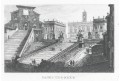 Roma Campodoglio, oceloryt, 1840