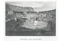Roma Colosseum, oceloryt, 1840