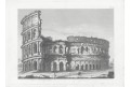 Roma Colosseum, oceloryt 1840
