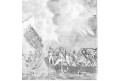 Navarino bitva námořní I., litografie, (1830)