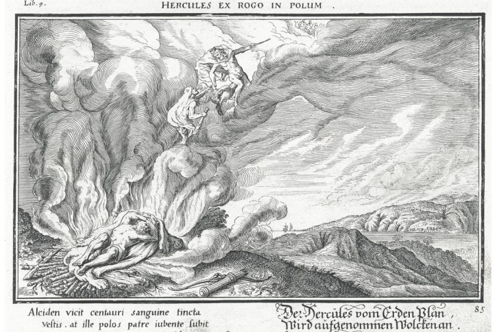 Baur W., Hercules ,, mědiryt, 1703