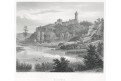 Kokořín, Mikovec, oceloryt 1860