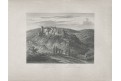 Křivoklát I., Mikovec, oceloryt 1860