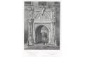 Chomutov Stará brána, Mikovec, oceloryt 1860
