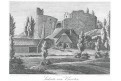 Borotín od jihu, Heber, litografie, 1847