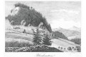 Blankenstein - Blansko,  Heber, litografie, 1847