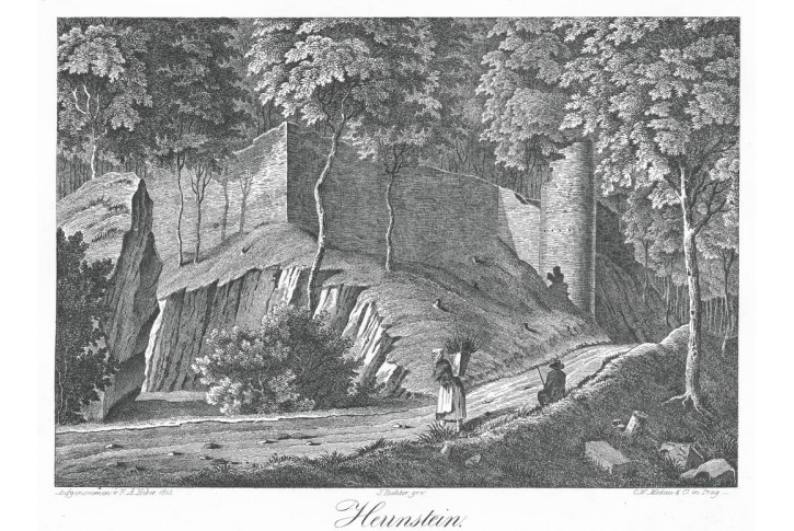 Herrnstein, Heber, litografie, 1846