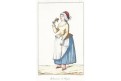 Kroj Praha žena, Jollivet, kolor. lept, (1820)