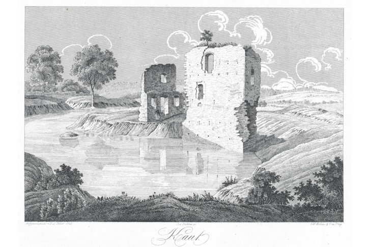 Kouty,  Heber, litografie, 1847