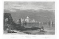 Taj Mahal Indie, Meyer, oceloryt, 1850