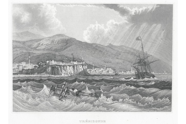 Trabzon, Meyer, oceloryt, 1850