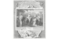 Ježíš uzdravuje, mědiryt, 1728