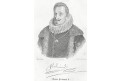 Ferdinand I. Habsburský, litografie, 1852