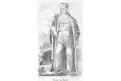 Přemysl Oráč, litografie, 1852