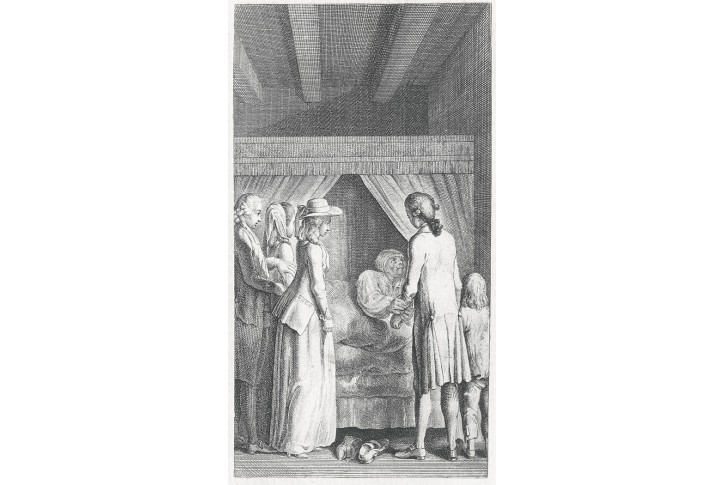 Chodowiecki, soucit, mědiryt, 1783