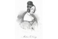 Madame Dorsay, litografie, (1830)