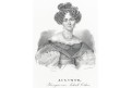 Auguste Anhalt Cöthen, litografie, (1830)