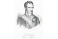 Don Carlos následník. litografie, (1830)