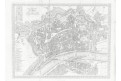 Frankfurt am Mayn plán, oceloryt. 1837