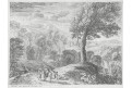 Útěk do Egypta, Swanevelt, lept, 1655