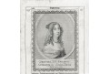 Kristina Švédská, Merian, mědiryt, (1650)