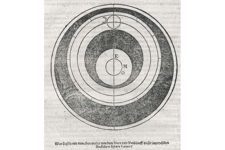 Měsíc fáze měsíce, Rauw, dřevořez, 1598