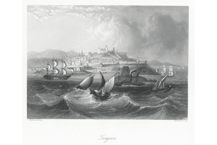 Tanger, Payne, oceloryt, (1850)
