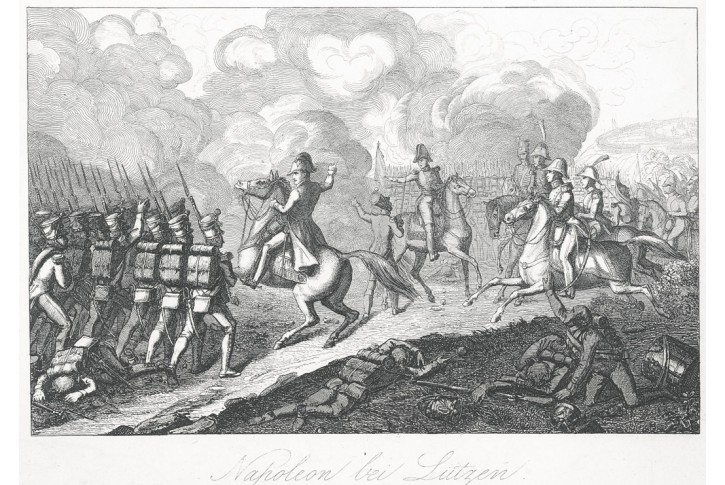 Napoleon Lützen, oceloryt, (1840)