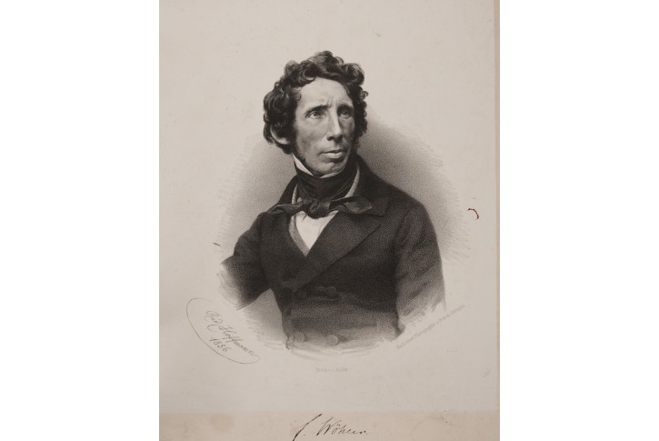 J. Wöhler, litografie , 1856