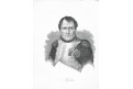 Napoleon,  litografie, 1840