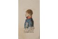 Louis Ferdinand pruský princ, mědiryt, (1810)
