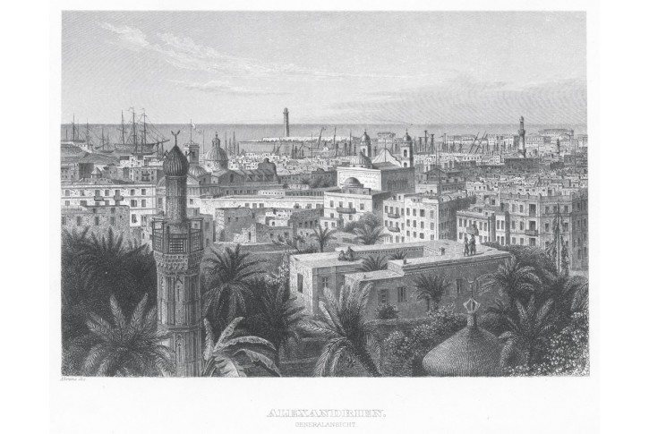 Alexandria II., Meyer, oceloryt, 1850