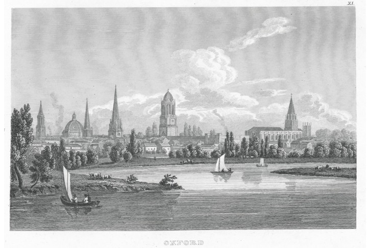 Oxford, Meyer, oceloryt, 1850