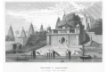 Benares inn Bengalen, Meyer, oceloryt, 1850