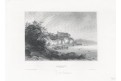 Herceg Novi - Castelnovo, Meyer, oceloryt, 1850