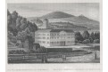 Karlovy Vary nemocnice, Kapper,  oceloryt, 1855