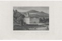 Karlovy Vary nemocnice, Kapper,  oceloryt, 1855