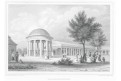 Františkovy Lázně, Lange, oceloryt, 1842