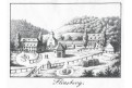 Flinsberg Swieradow Zdroj,  litografie, (1830)