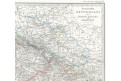 Čechy Morava Slezsko, Berghaus, oceloryt, 1868
