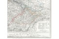 Čechy Morava Slezsko, Berghaus, oceloryt, 1868