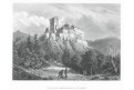 Karlštejn, Meyer, oceloryt, 1850