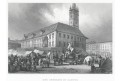 Olomouc Horní náměsti, Meyer, oceloryt, 1850