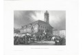 Olomouc Horní náměsti, Meyer, oceloryt, 1850