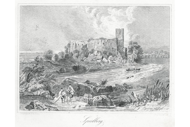 Spielberg, Medau, litografie , 1852