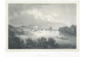 Roudnice N/L, Semmler, litografie, 1845