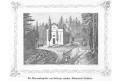 Česká Třebová, Medau, litografie, 1850