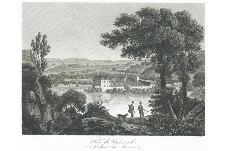 Kratochvíle, Pernold, mědryt, 1845