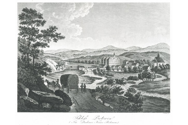 Protivín, Pernold, mědryt, 1845