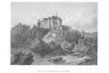 Český Šternberk , Meyer, oceloryt, 1850